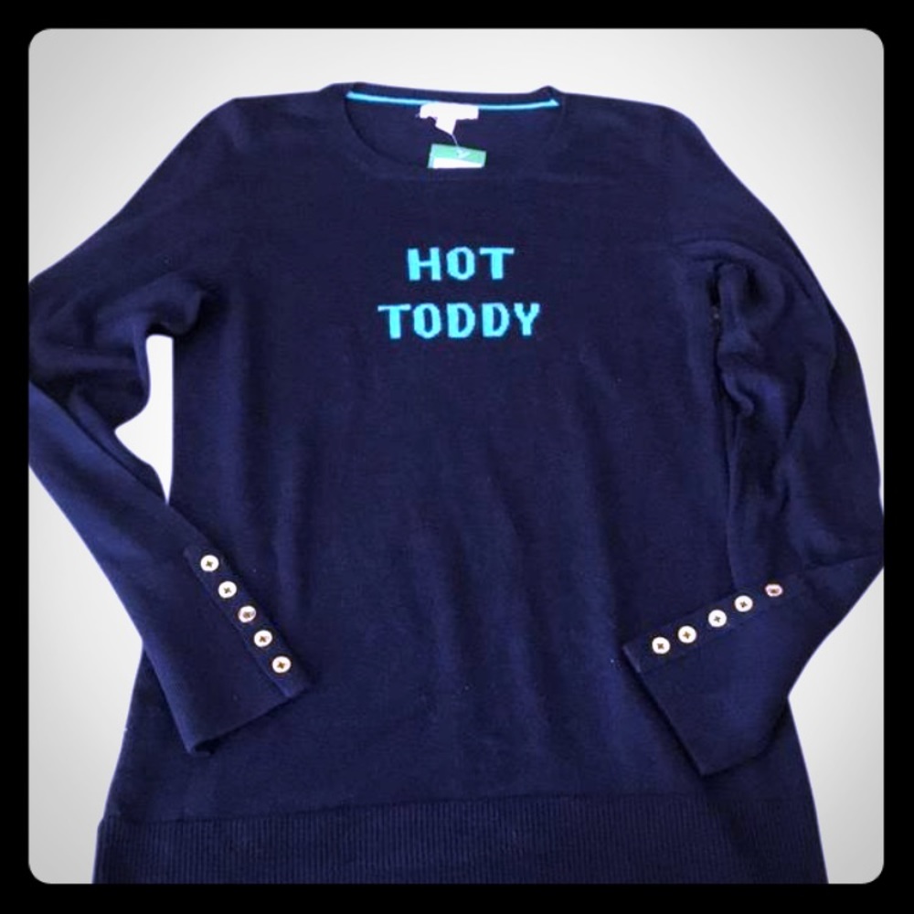 Lilly Pulitzer navy sweater